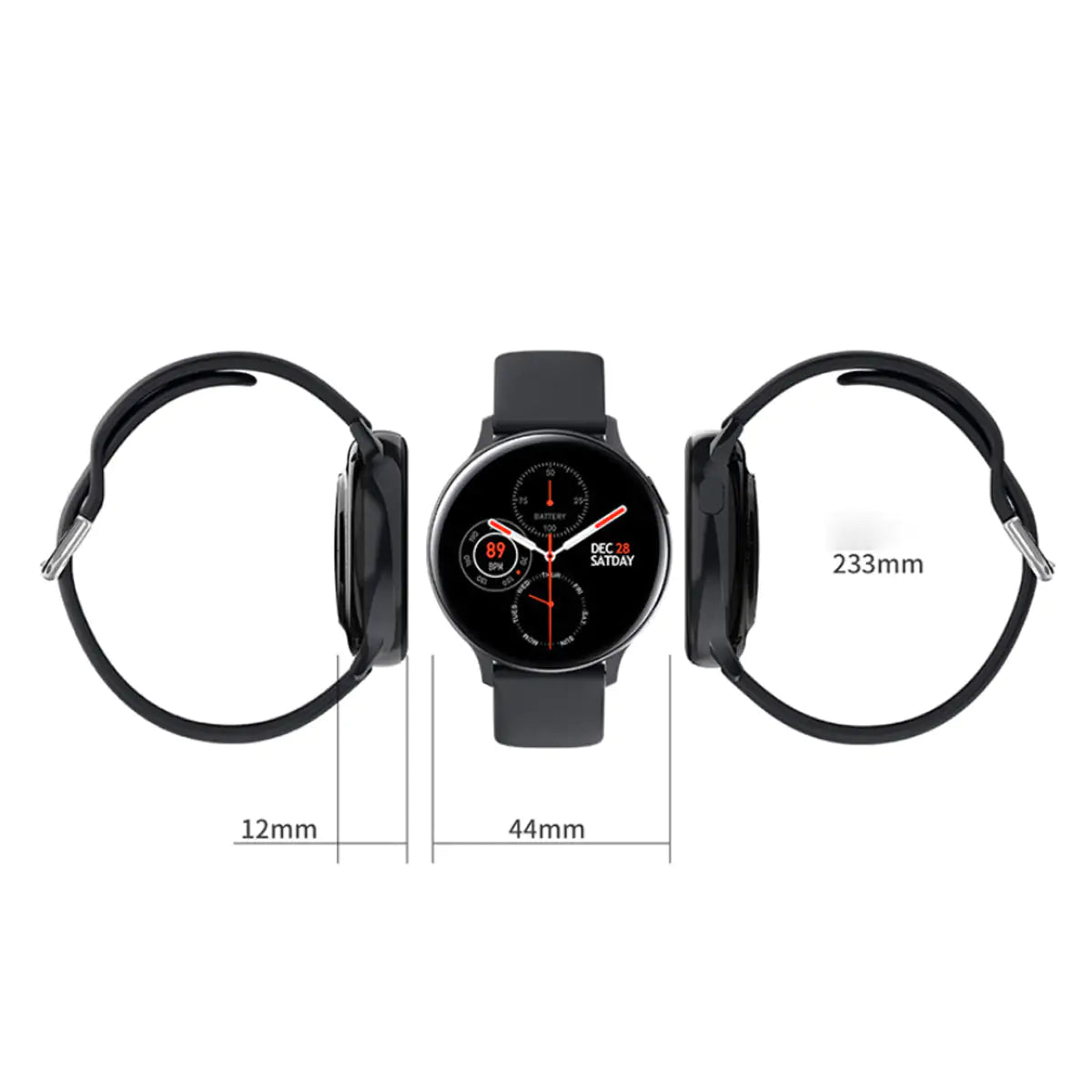 Smart Watch Round Face  Health Monitoring