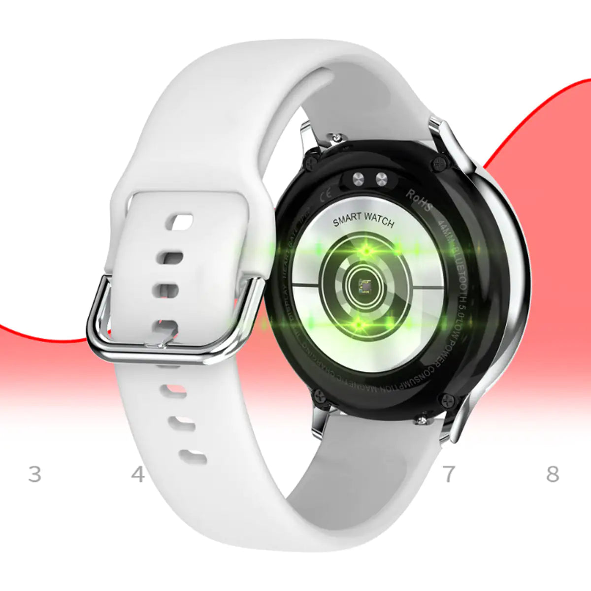 Smart Watch Round Face  Health Monitoring