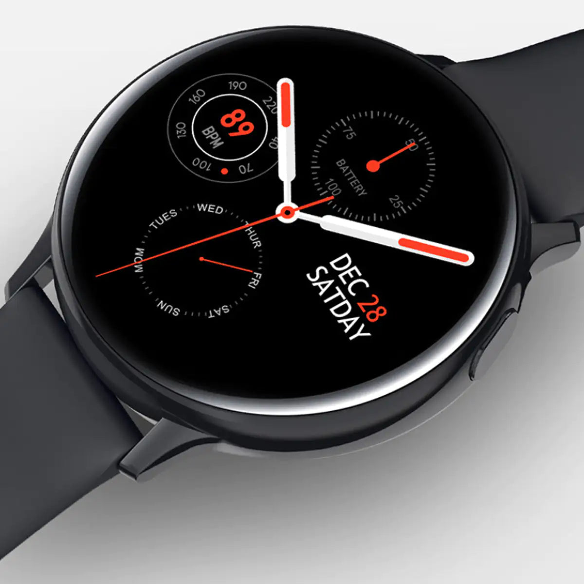 Smart Watch Round Face  Health Monitoring