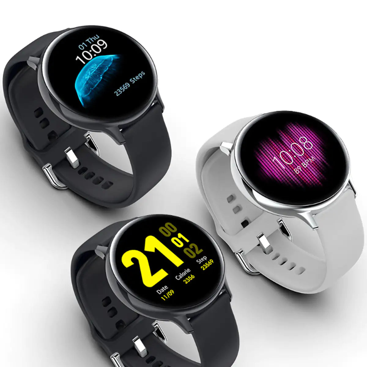 Smart Watch Round Face  Health Monitoring