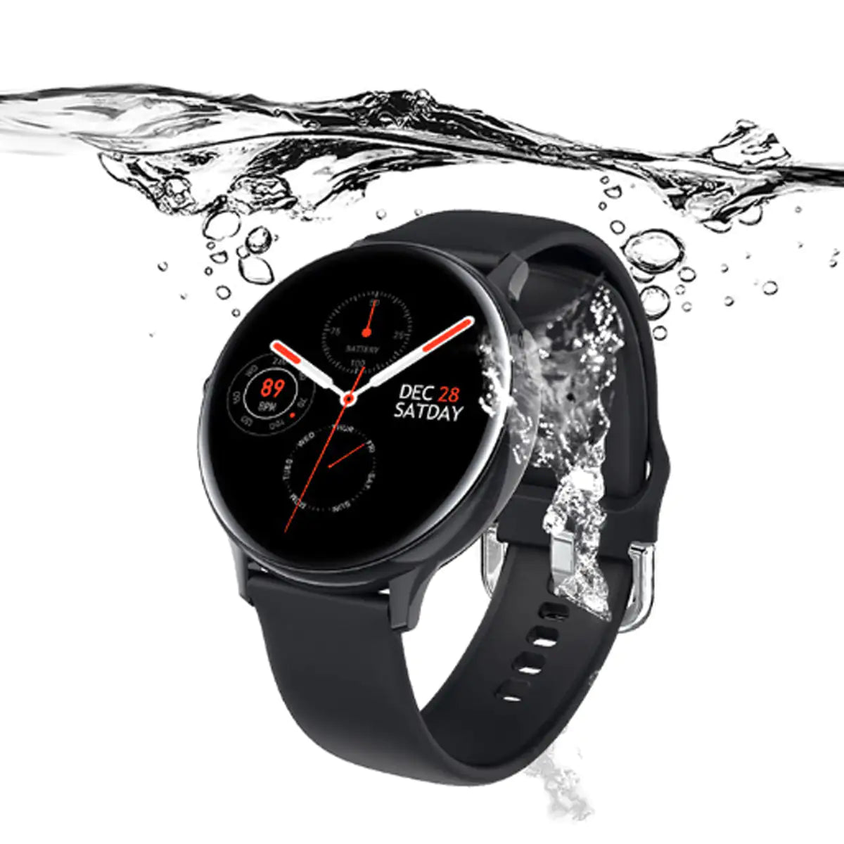 Smart Watch Round Face  Health Monitoring